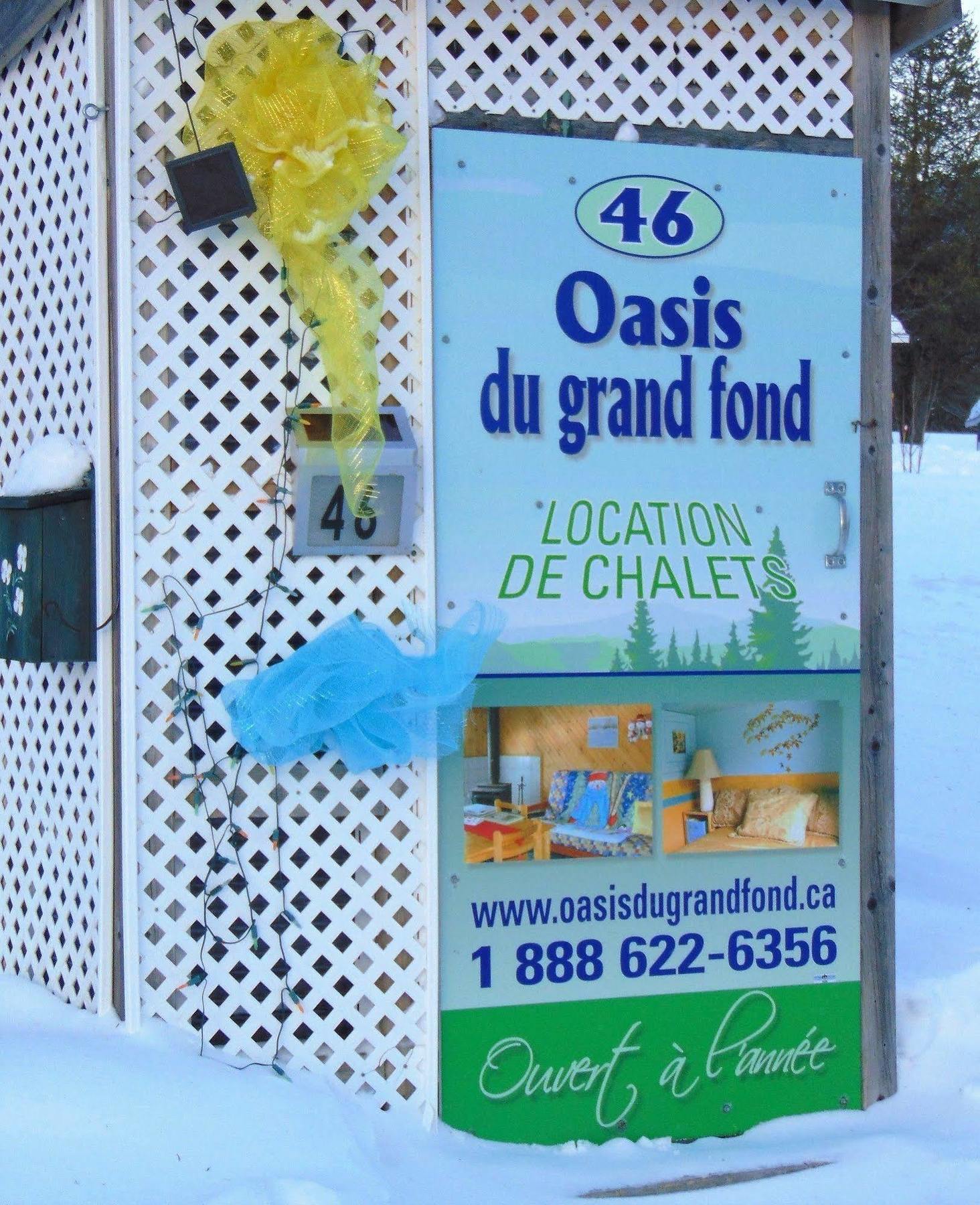 Oasis Du Grand Fond Inc Villa La Malbaie Exteriör bild